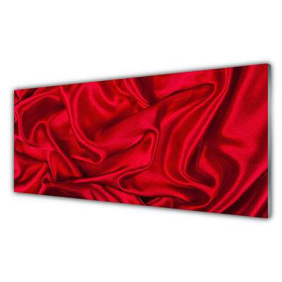 Kitchen Splashback Cashmere art red