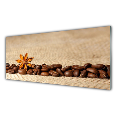 Kitchen Splashback Coffee beans kitchen brown