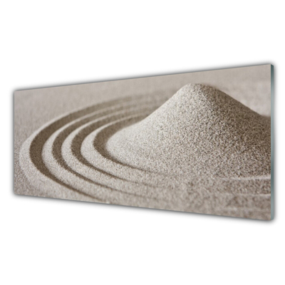 Kitchen Splashback Sand art grey