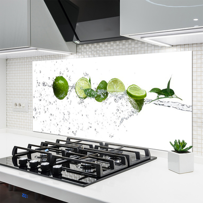 Kitchen Splashback Lime water kitchen green