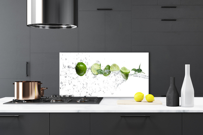 Kitchen Splashback Lime water kitchen green