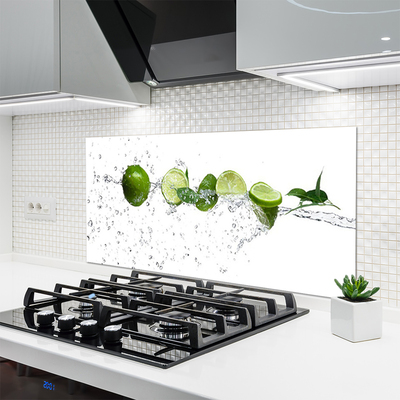 Kitchen Splashback Lime water kitchen green