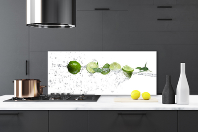 Kitchen Splashback Lime water kitchen green