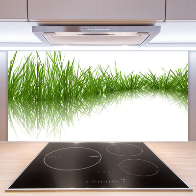 Kitchen Splashback Grass nature green