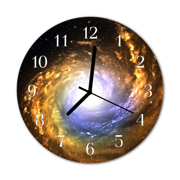 Glass Kitchen Clock Cosmos cosmos multi-coloured