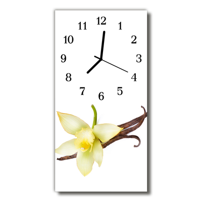 Glass Wall Clock Lily