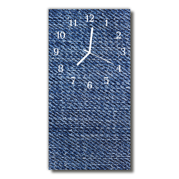 Glass Wall Clock Plastic