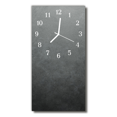 Glass Wall Clock Marble wall