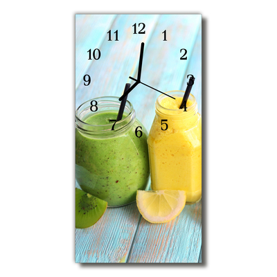 Glass Wall Clock Cocktails