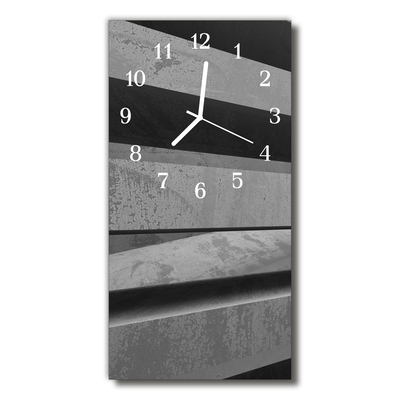 Glass Wall Clock Strip