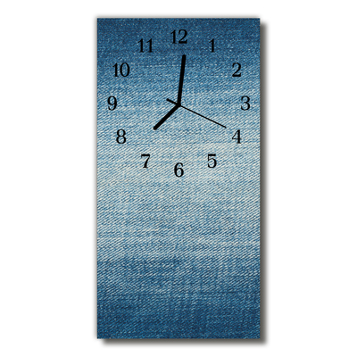 Glass Wall Clock Plastic