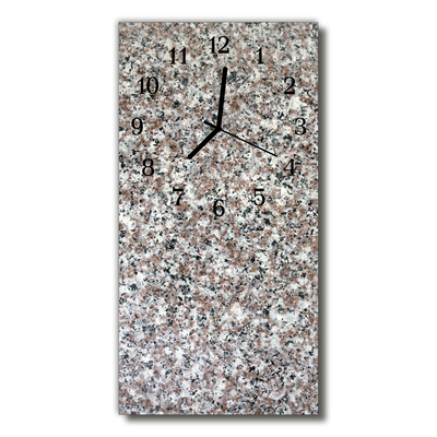 Glass Wall Clock Graphite