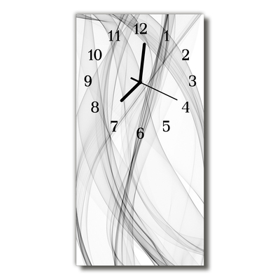 Glass Wall Clock Curtain