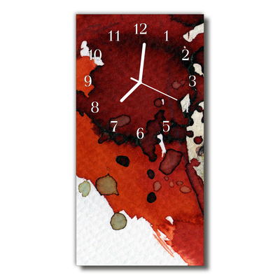 Glass Wall Clock Stains