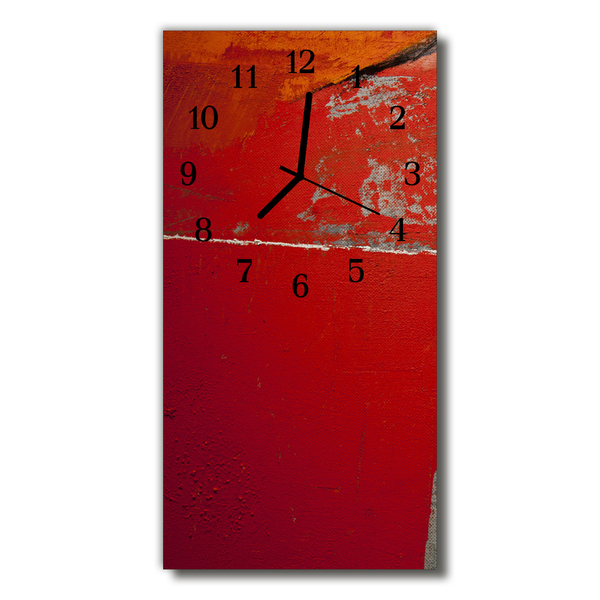 Glass Wall Clock Wall