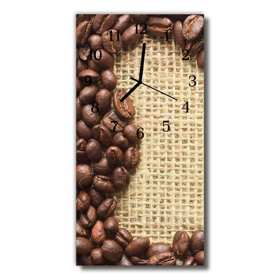 Glass Wall Clock Beans sack