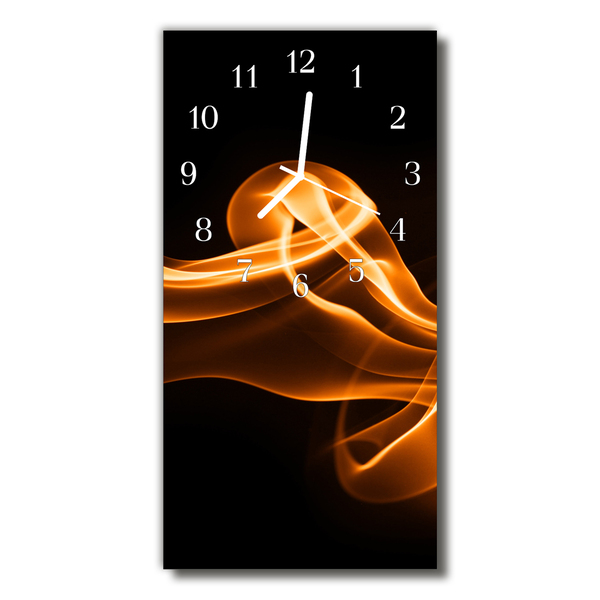 Glass Wall Clock Abstraction