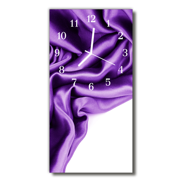 Glass Wall Clock Velvet