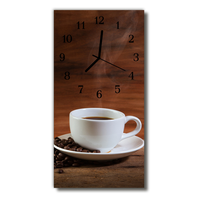 Glass Wall Clock Cup