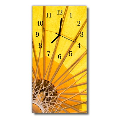 Glass Wall Clock Parasol