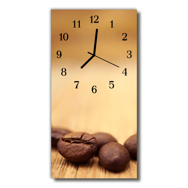 Glass Wall Clock Bean