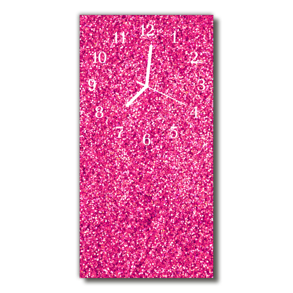 Glass Wall Clock Bill