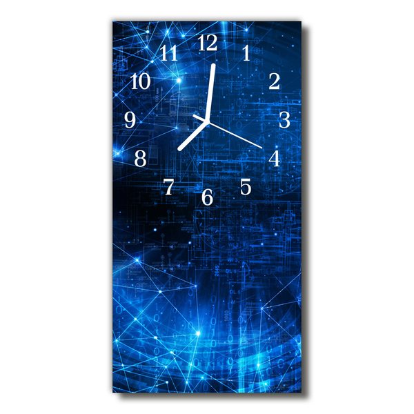 Glass Wall Clock Matrix