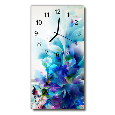 Glass Kitchen Clock Planting pattern