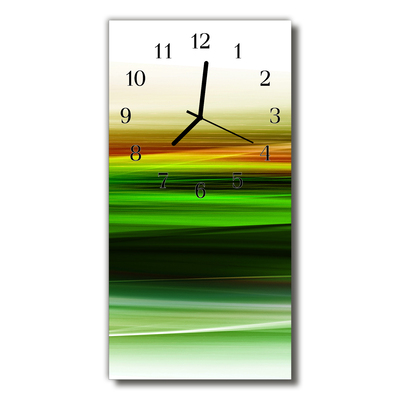 Glass Kitchen Clock Strip