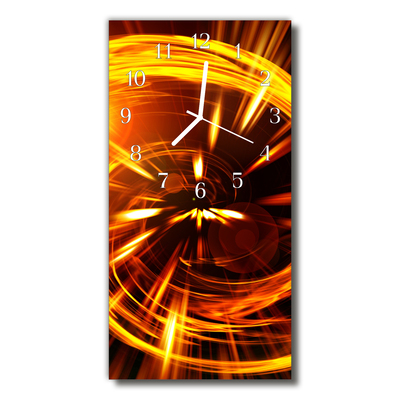 Glass Kitchen Clock Template