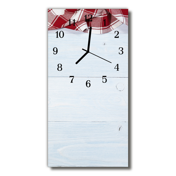 Glass Kitchen Clock Table