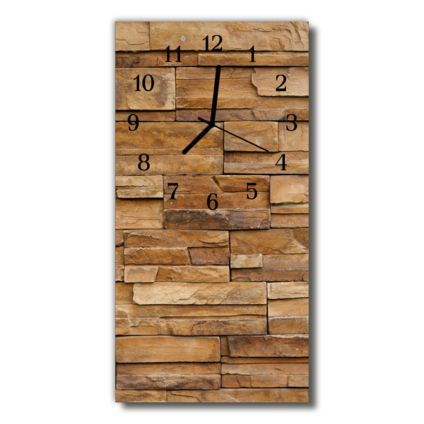 Glass Kitchen Clock Wall