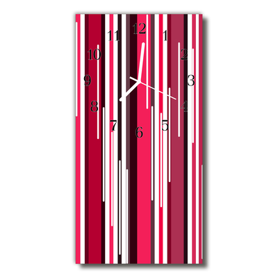 Glass Kitchen Clock Strip