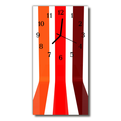 Glass Kitchen Clock Strip