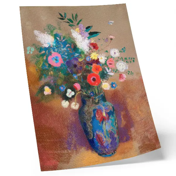 Bouquet of Flowers (1900—1905) by Odilon Redon art print