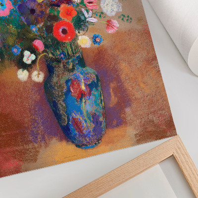 Art print Bouquet of Flowers (1900—1905) by Odilon Redon