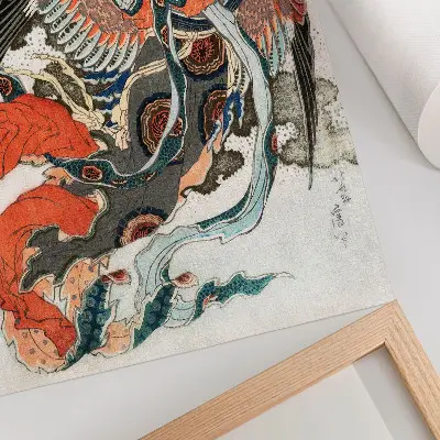 Japanese Hokusai wall art vintage ukiyo-e style print