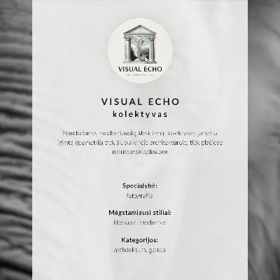 Monochromatic symmetry architecture perspective poster