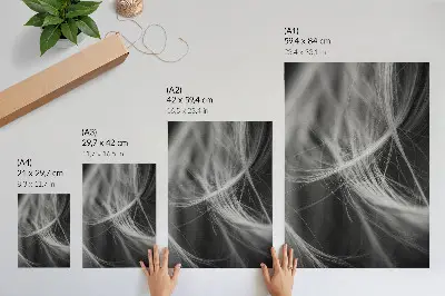 Abstract modern wall art delicate line design
