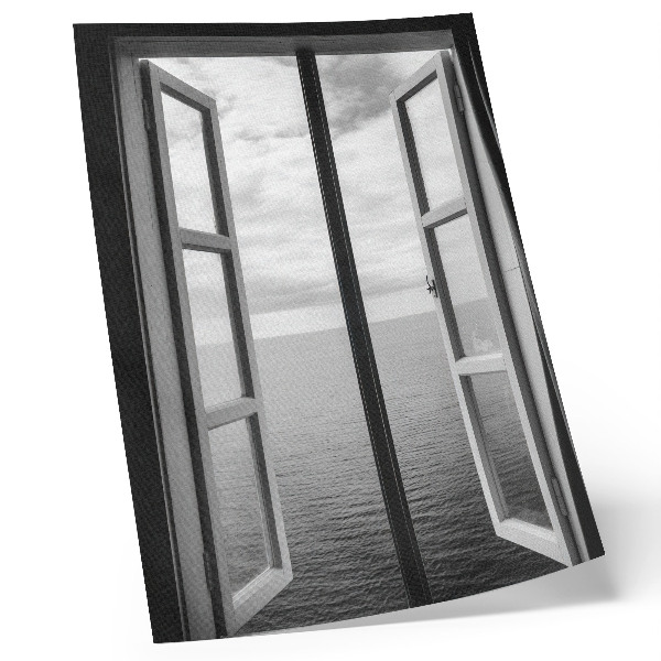 Premium wall art Open window effect horizon peace space