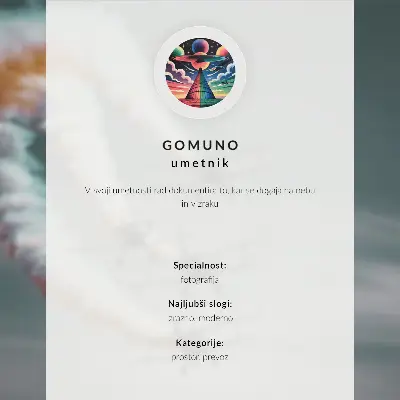 Decorative poster rocket rising into the blue sky