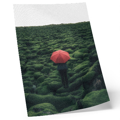 Poster Dominant greenery, peace, mysterious aura, contrast