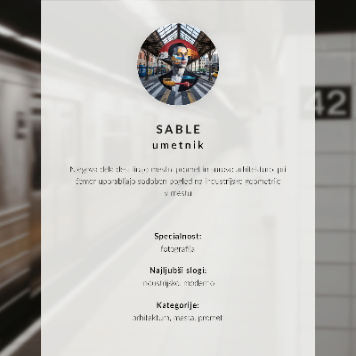 Poster Modern metro platform, dynamic architectural space