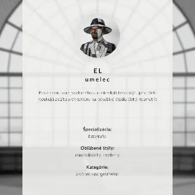 Premium wall art large arched window with a minimalist chair