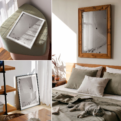 Premium wall art Perfect motion geometry, sport dynamics, winter scene