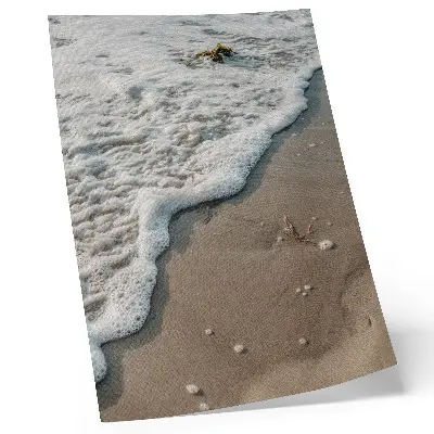 Premium wall art sand, water, delicacy, and harmony