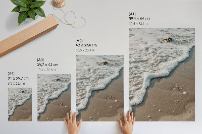 Premium wall art Sand, water, delicacy, harmony