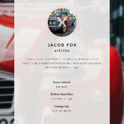 Premium wall art Classic car, expressive details, retro atmosphere