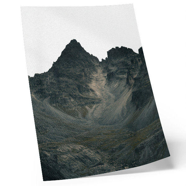 Poster Majestic mountain peaks, raw nature