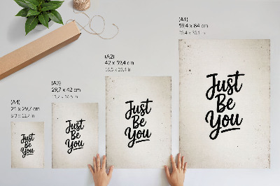 Art print Minimalism, elegance, motivation, black and white contrast